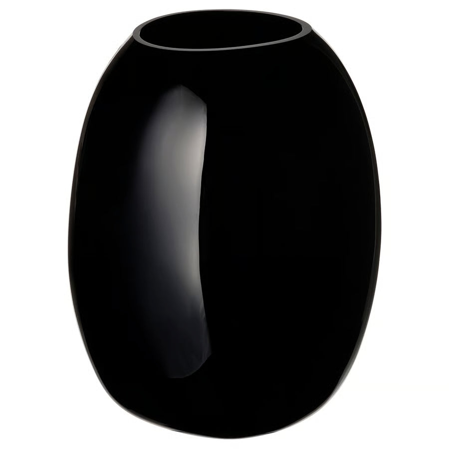BEAM TRADING Vase, black, 32 cm (12 ½ ")
