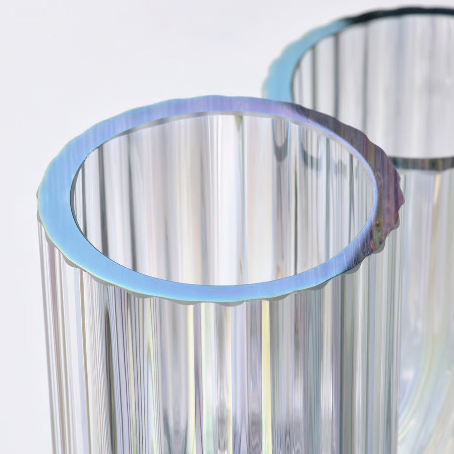 BEAM TRADING Vase, mother-of-pearl color, 12 cm (4 ¾ ")