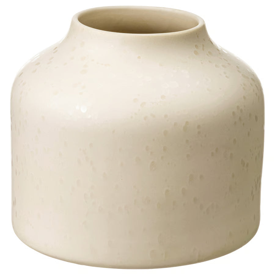 BEAM TRADING Vase, beige, 16 cm (6 ¼ ")